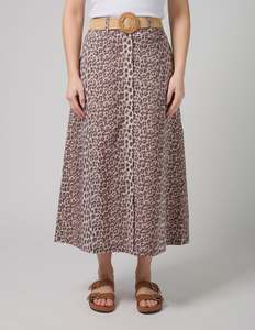 Clothing: Kate Skirt Leopard