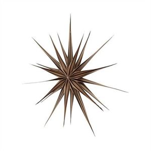 Toppu Christmas Star - Large - Brown/Black