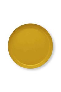 Tray Enamelled Ocher 40cm