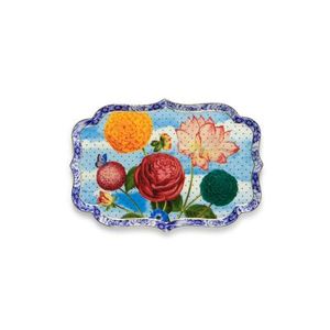 Pip Studio: Tray Royal Flowers 26x18cm