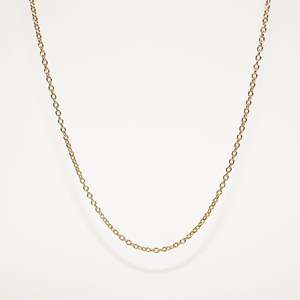 Yellow Gold Cable Chain