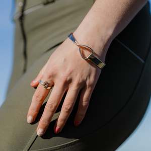 Jump Stirrup Bangle