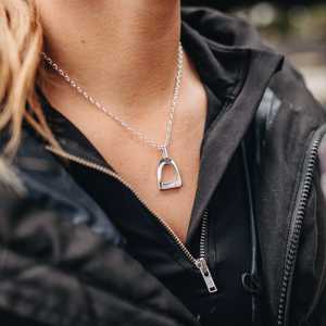 Medium Equestrian | Stirrup Pendant