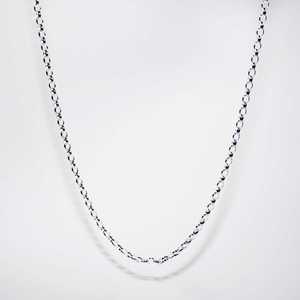 Chain: Sterling Silver Medium Weight Oval Belcher Chain