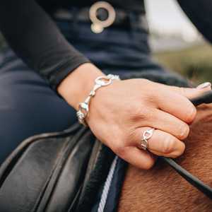 Snaffle Bit Ring| Crawford Equestrian Jewellery