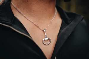 Sterling Silver Half Snaffle | Equestrian Jewellery