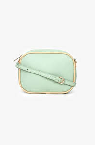 Antler: ANTLER AGGIE BAG - PISTACHIO & ALMOND - AGGIE-TTPA
