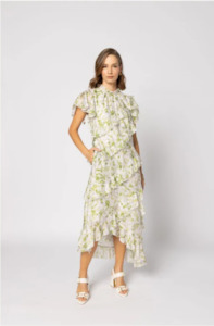 Drama The Label: DRAMA THE LABEL FREDA DRESS - GARDEN MEADOW - 2220