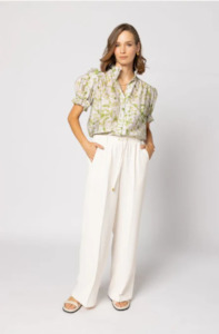 Drama The Label: DRAMA THE LABEL RILEY BLOUSE - GARDEN MEADOW - 1236