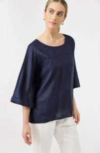 Eb Ive: EB & IVE STUDIO RELAXED TOP - NAVY - 2494706