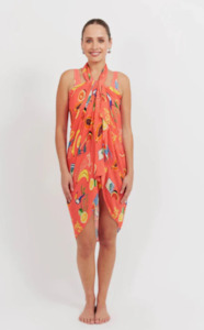 Haven: HAVEN CABANA SARONG - BRASIL CORAL - 7810901