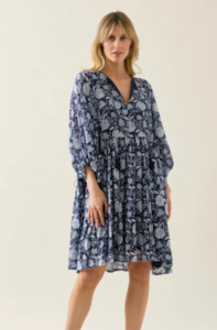 Isle Of Mine: ISLE OF MINE WILMA DRESS - NAVY - 4546607