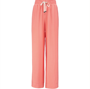 MOKE NZ INDIANA WIDE LEG PANTS - SUNSET CORAL - INDIANASUNC
