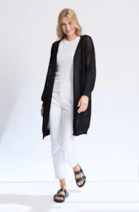 STELLA & GEMMA ARIZONA CARDI - BLACK - ES25SS321