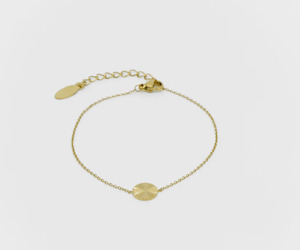 Thing Thing: OTHER THINGS DISK BRACELET - GOLD - OT4008 DISG