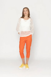 Two By Two: TWO BY TWO REBE TOP - IVORY - X31