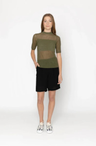 Two By Two: TWO BY TWO MALIK TOP - MOSS - 3013