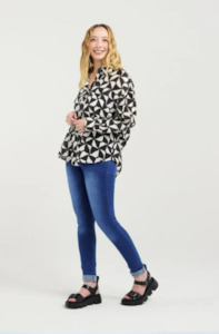 Zafina: ZAFINA ESTHER SHIRT - WINDMILL - Z3024-2