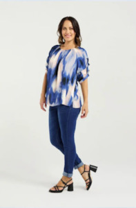 ZAFINA ANNE TOP - CELESTE - Z3014-1