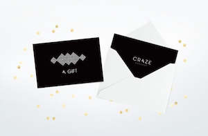 CRAZE GIFT VOUCHER $200