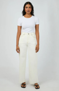 All About Eve: ALL ABOUT EVE JACQUI WIDE LEG PANT - VINTAGE WHITE - 64D0198.VWHT
