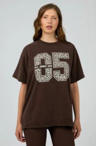 All About Eve: ALL ABOUT EVE NICO RELAXED TEE - BROWN - 6467827.BRWN