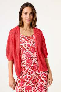 Garcia: GARCIA CARDIGAN - RUBY RED