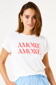 GARCIA AMORE TEE - OFF WHITE