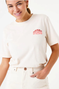 GARCIA SUNRISE TEE SHIRT - OFF WHITE