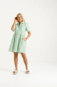 HOME-LEE CLEO MINI DRESS - APPLE