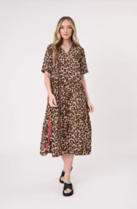 Lemon Tree Design: LEMON TREE DESIGN - LEONA DRESS - LEOPARD PRINT
