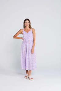 Thing Thing: THING THING SWEET DAISY DRESS - VIOLET DAISY
