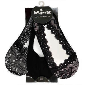 MINX 3 PACK SOCKETTE STARTER PACK - BLACK