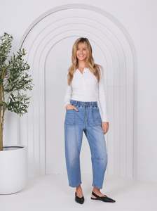 MONACO JEANS - LEO BARREL JEANS