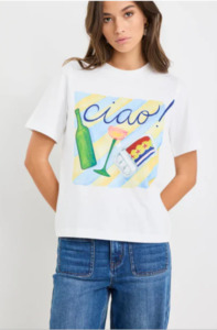 AMONG THE BRAVE - PARADISO PARADISE TEE - PARADISE PRINT