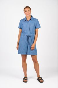 Knewe: KNEWE BANK JUMPSUIT - OCEAN
