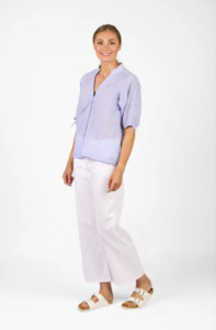 Knewe: KNEWE LINK SHIRT - BLUE STRIPE - K5099