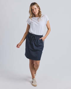 Foxwood: FOXWOOD INTERVAL SKIRT - NAVY