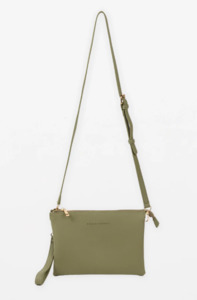Bags: STELLA & GEMMA FRANKIE MULTI POUCH BAG - SAGE - SGBA1567
