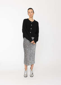 BLACKLIST AIRE CARDIGAN - BLACK