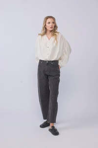 DRAMA THE LABEL BARREL LEG JEAN - ANIMAL