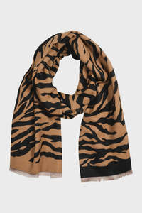EB & IVE ARIA SCARF - CARAMEL
