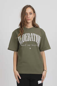 Federation: FEDERATION OUR TEE - TRUST - DARK KHAKI