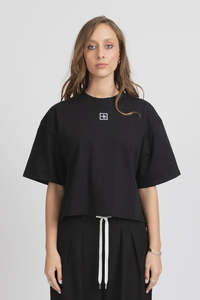 FEDERATION YESTERDAY TEE - CUBE - BLACK