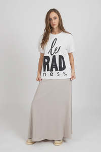 FEDERATION FRANKIE TEE - LE RADNESS - WHITE