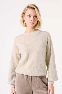 GARCIA PLAIN PULLOVER - WHITE