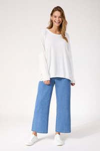 HAVEN JUMPER -  WHITE