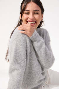 HAVEN HAKUBA JUMPER - SILVER