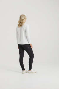 HOME-LEE APARTMENT PANTS - WINTER - BLACK/BLACK X OUTLINE