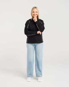 SEDUCE ODETTE SWEAT - BLACK